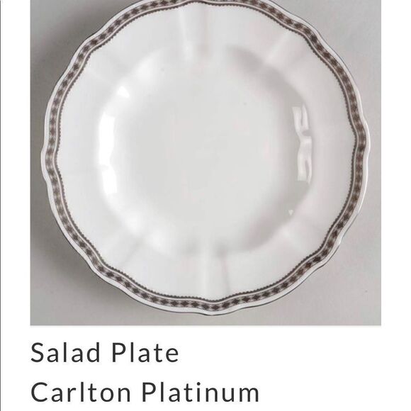 Salad Plate
Carlton Platinum
by ROYAL CROWN DERBY - Picture 4 of 6